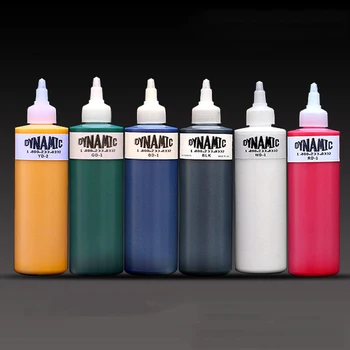 

Dynamic color Tattoo Ink for body paint 8OZ Tattoo Pigment Original Import Supplies For Professional Artist High Quality