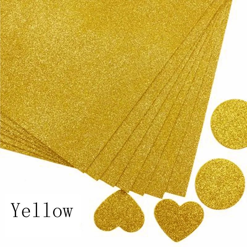 EvaFoamGlitterA4GoldPowder губка бумага ручной работы материалы для поделок DIY Дети 30* 20cm10pcs/packMatching die материал бумага картон - Цвет: paper-003