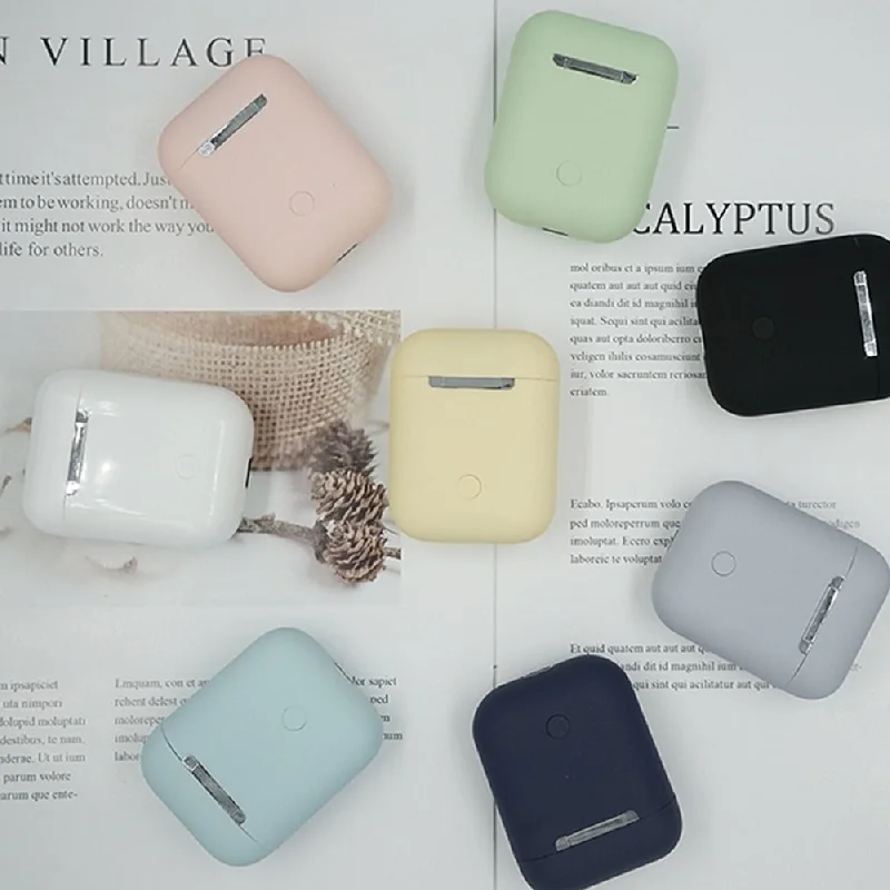 Оригинальные 10psc 12pod tws Macaron Bluetooth 5,0 наушники беспроводные наушники всплывающие спортивные наушники сенсорное управление Bluetooth шлем