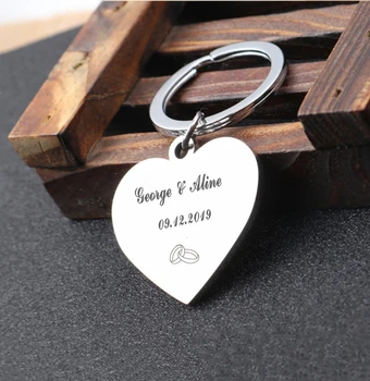 

100 pcs custom made Personalized Custom Keychains Baby Family Photo Keyrings Key Chain Rings Holder Wedding Gift