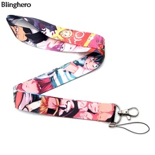 Bling hero My hero Academy Lanyard классный держатель для ключей телефона ID бейдж на шею ремни Висячие веревки ремешки Аниме подарок для влюбленных BH0182