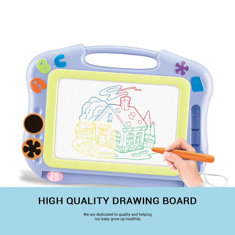 Цветная магнитная доска для рисования игрушка с Перезаписываемыми граффити