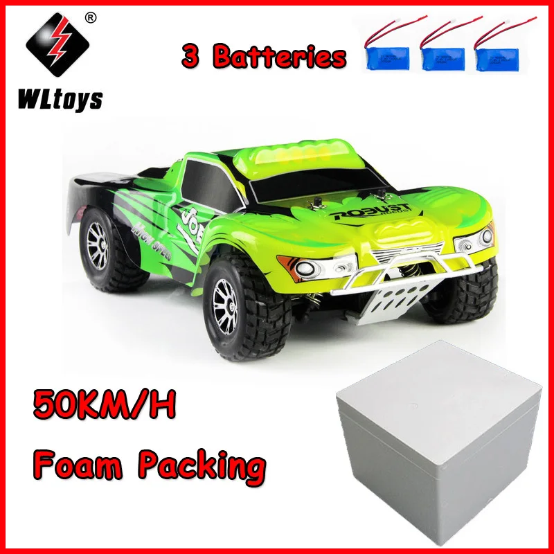 A969 50KM H 3battery RC автомобиль A969-B 1/18 2,4 ГГц 4WD привод RC пульт дистанционного управления грузовик Максимальная скорость 70 кг/ч 1400 мАч батарея - Цвет: A969 50KM H 3battery