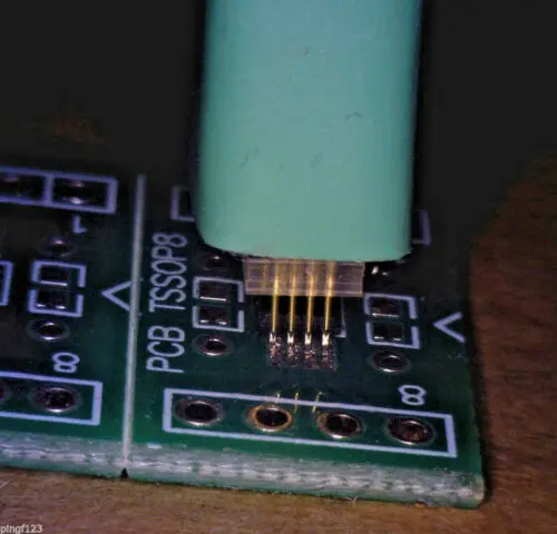 TSSOP8 spring loaded pogo adapter for Universal EEPROM Programmer ZIP Socket 