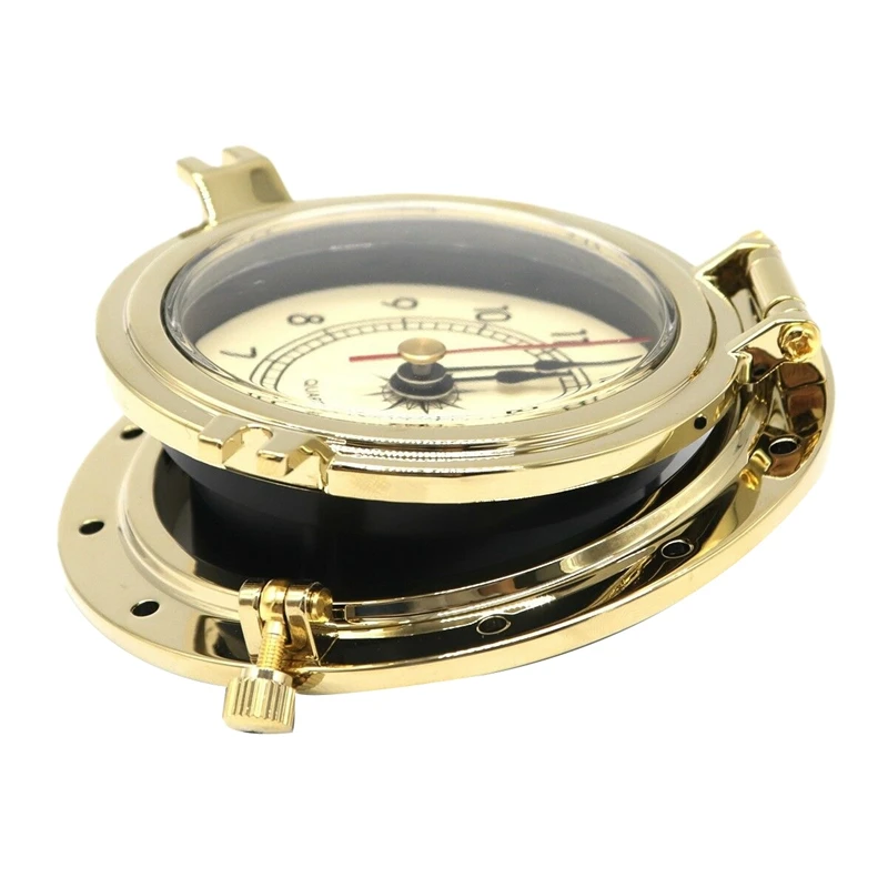 Топ!-винтажные часы RV, часы для морской яхты, латунные часы для яхты, украшения для дома
