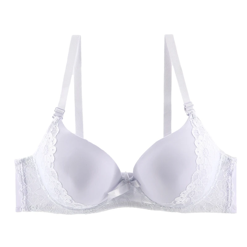 Z18-White Plusgalpret, сексуальные бюстгальтеры размера плюс для женщин, большие размеры 40-50, B, C, D, для девушек, одноцветные, кружевные, пуш-ап, Soutien Gorge, тонкие чашечки, хлопковый бюстгальтер, Bh - Цвет: Z18-White