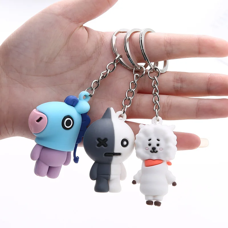 Брелоки Брелки BTS BT21 TATA COOKY CHIMMY SHOOKY MANG KOYA RJ подвеска | Украшения и аксессуары