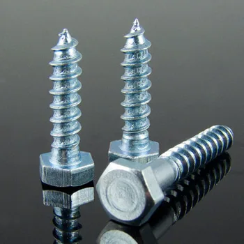 

M6 Hexagon Screw Self-tapping External Hex Screws 20-100mm Length