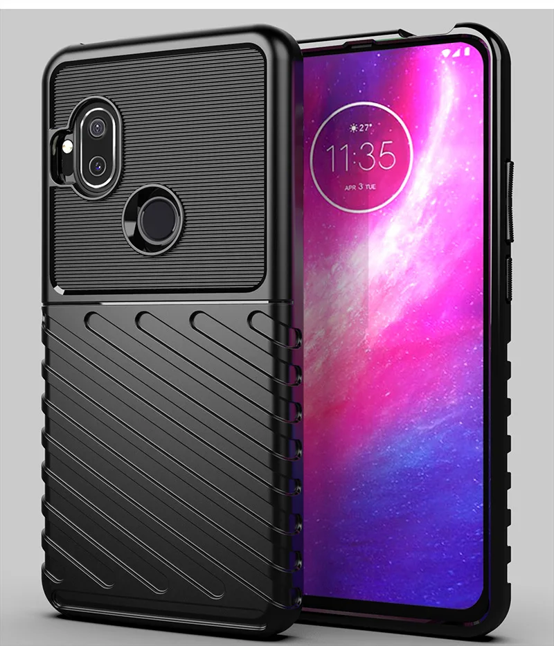 Auroras чехол для Motorola One Hyper противоударный мягкий силиконовый резиновый чехол-накладка для Moto One Hyper