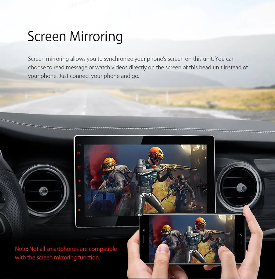 Perfect XTRONS Universal 10.1" Head Unit Android 9.0 Car Multimedia Player Radio Stereo 1080P Video Steering wheel GPS RCA OBD NO DVD 11