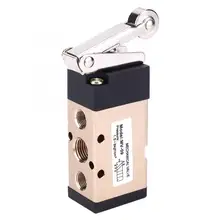MV-09 воздушный клапан пневматический реверсивный клапан 2 Позиция 5 Путь Roller Lever механический клапан 1/4in герметизирующая ptfe-лента
