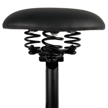 

Bicycle Cushion Spring Absorb Shock Mountainous Bicycle Saddle Seat Riding Saddle Anti-Compression Seat Cushion comfortable bike