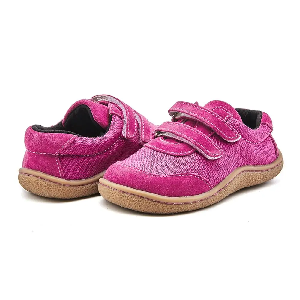 Tipsietoes enfants 2020 enfant en bas âge bébé en cuir véritable + tissu chaussure filles garçons Sneaker enfant casual plat pieds nus