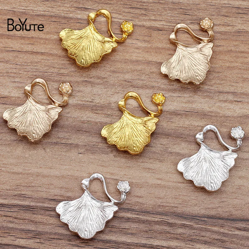 Size- 29x27MM BoYuTe с фабрики(20 шт./лот) цветок ветка дерева металлический сплав материалы Diy украшения для волос аксессуары - Цвет: Size- 29x27MM