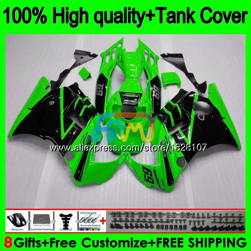 F2 Обтекатели+ майка для HONDA 600CC CBR 600F2 CBR 600 FS 91 92 1991 1992 1BS. 218 CBR600 цвета: зеленый, черный F2 CBR600F2 93 94 1993 1994