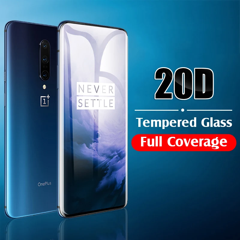 

20D Curved Edge Tempered Screen Glass On The For Oneplus 7 Pro 6 6T 5T 5 Protector Film For Oneplus 7 6 5 Full Protective Glass