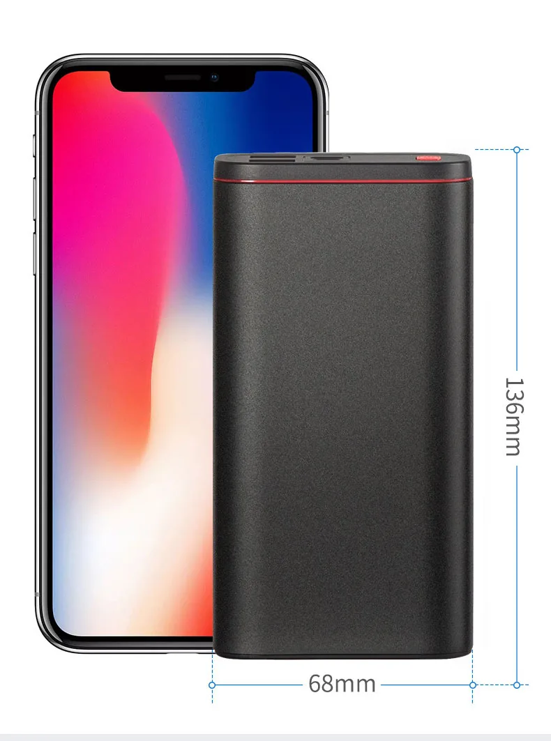 PD Fast Charging Power Bank Portable Charger Battery for Xiaomi Iphone QC3.0 Powerbank Mobile Battery Phone Charger Smart Phone