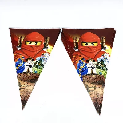 Ninjago тема для мальчиков или девочек день рождения поставки одноразовые столовые приборы 180*108 см 1 шт. скатерть
