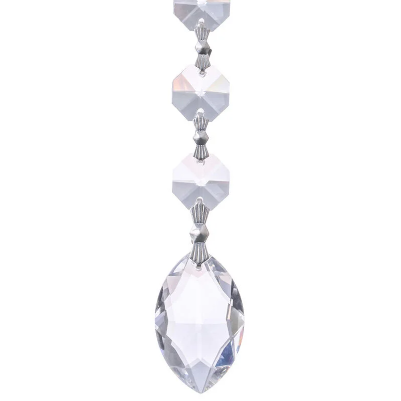 Clear Crystal pendants Glass Prisms Candlesticks Weddings Chandeliers Decoration