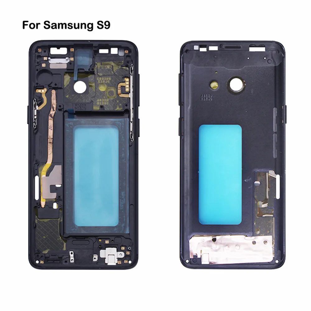 Для samsung S9 G960 S9 Plus G965 средняя рамка промежуточная пластина рамка Шасси части корпуса