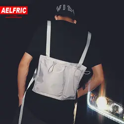 AELFRIC, тактический жилет, нагрудные сумки, 2019, уличная одежда, унисекс, крутая Функциональная сумка через бедра, поясная нейлоновая мужская