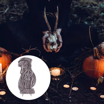 

1pc Halloween Mock Froth Tombstones Scary Atmosphere Room Decoration Props