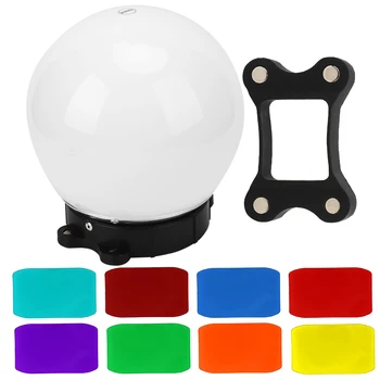 

General Roof Flash Soft Light Ball 15cm Round Diffuser Cover Color Filter Accessory Hot
