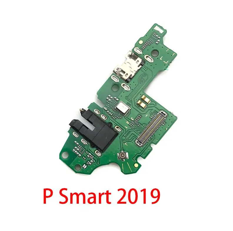 P Smart 2019 Новая плата разъема для зарядки для huawei Y6 Y5 Y7 Pro Y9 Prime P Smart Charge USB Jack Гибкий микрофон - Цвет: P Smart 2019
