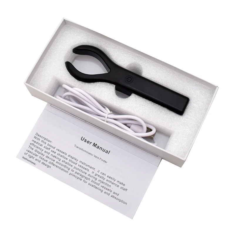 USB Infrared Vein Viewer Transilluminator LED Vessel Vein Display Instrument Vessel Finder Infrared Blood Lamp