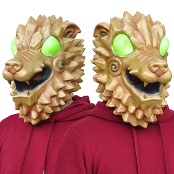 

Battle Royale Hound Mask Cosplay Hound Latex Masks Helmet Halloween Carnival Masquerade Party Props DropShipping