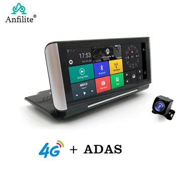 

Anfilite 7 Inch 4G ADAS Android Car Dashboard GPS Navigation FHD 1080P Dual Lens Dash Camera G sensor Car Video Recorder