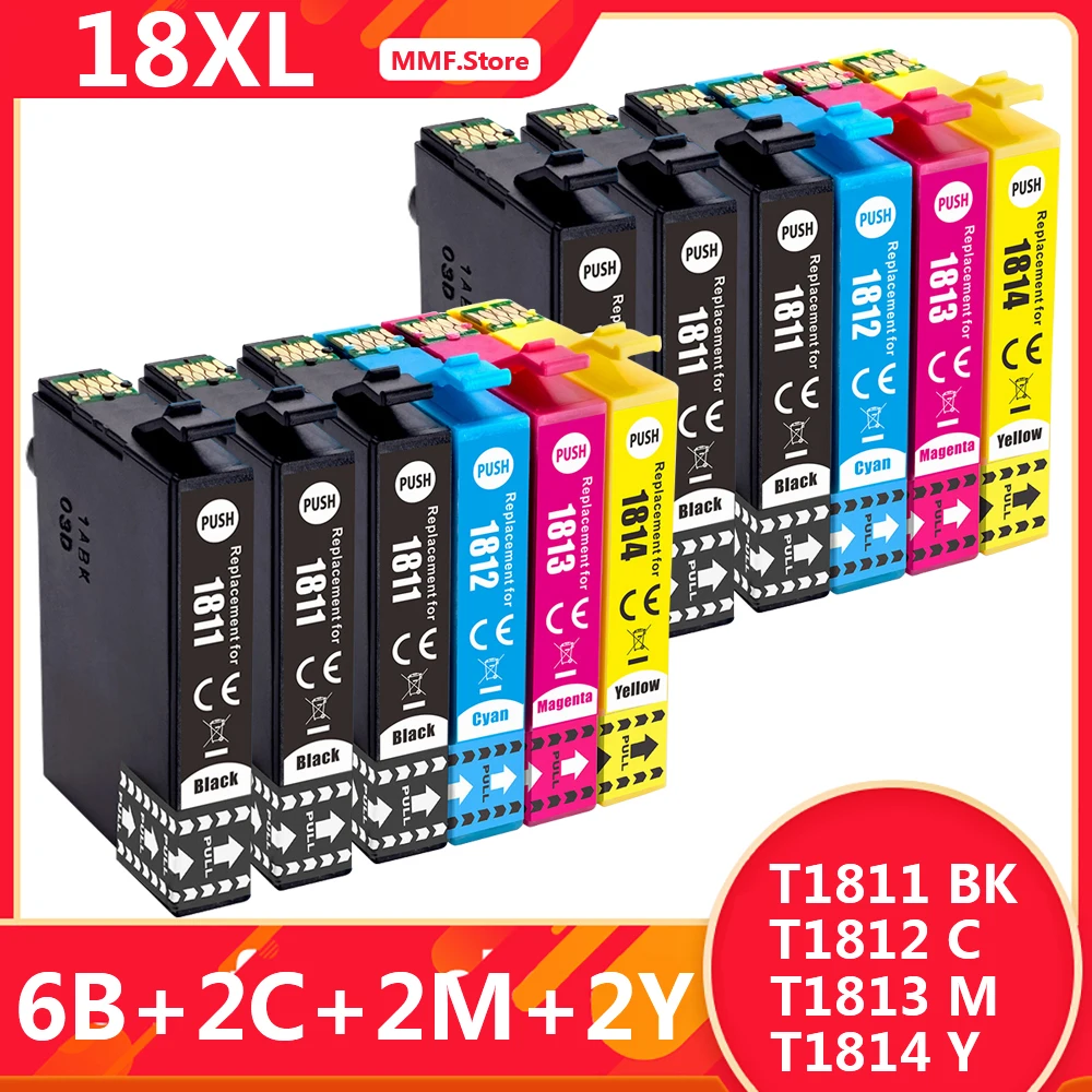 Совместим с Epson 18 XL 18XL Ink Xp 415 422 302 412 402 325 322 305 225 425 xp 315 | Компьютеры и офис