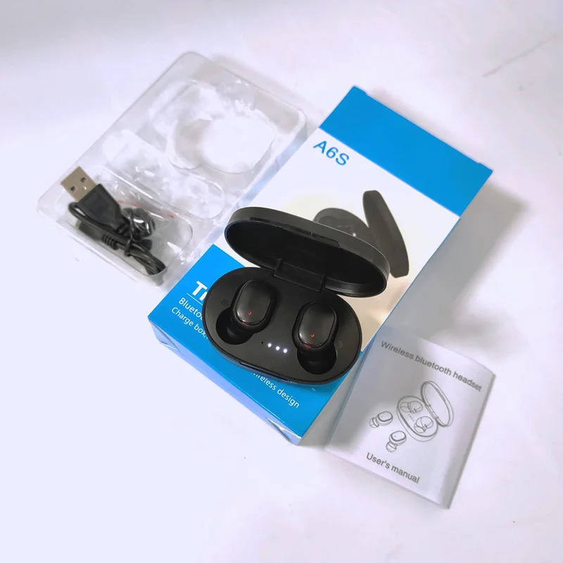TWS Bluetooth 5 0 Wireless Headset HD Noise cancelling Headset with Microphone Hands free Earbuds Air Point Wireless Earbuds