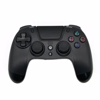 

Dual Vibration Wireless 6 Axies Wireless Bluetooth Gamepad Controller Black ABS for PS4 Joysticks Bluetooth Gamepads
