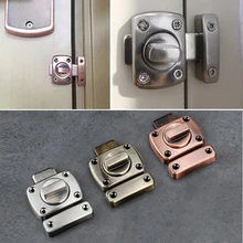 Latch Lock Convenient Door Latch Small Latch Household Products Bolt Alloy Universal Security Sliding Door Lock Home Supplies