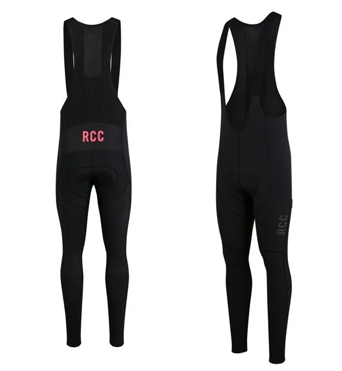 BIB SHORTS RCC качество Зима Весна Тепловая флисовая Светоотражающая велосипедная Джерси с длинным рукавом велосипедная одежда классический Покер Дизайн - Цвет: BIB SHORTS