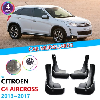 

Mudguards for Citroen C4 Aircross 2012 2013 2014 2015 2016 2017 SUV Car Accessories Fenders Mudflaps Guard Splash Flaps 4PCS