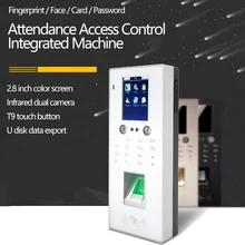Face Recognition Access Control Attendance Access Control Integrated Machine Fingerprint Attendance Machine TCP/IP Network USB