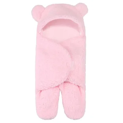 

Baby Sleeping Bags Winter Warm Toddler Infant Stroller Swaddle Wrap Nest Autumn Cat Knitted Envelopes For Newborn Kids
