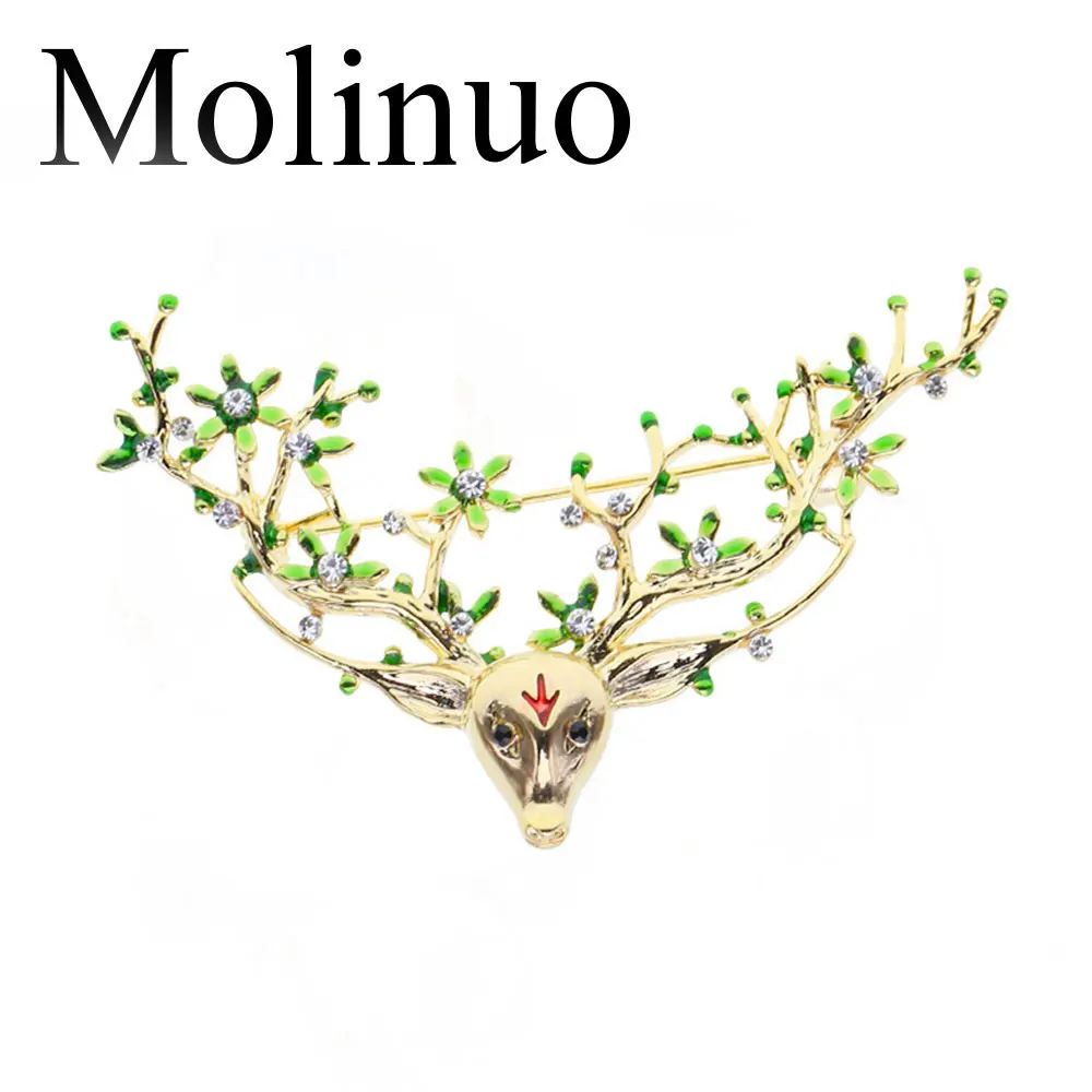 Molinuo Изысканная Милая мультяшная брошь в виде утки, брошь с пряжкой, женская простая модная брошь в Корейском стиле