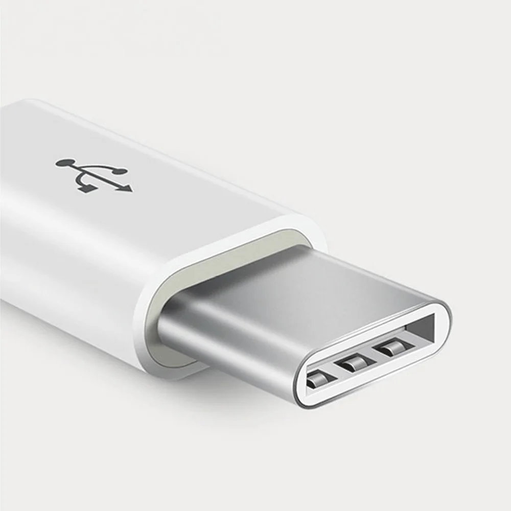 100 шт./лот, Micro USB штекер-type C, usb type-C конвертер, OTG адаптер для huawei, Xiaomi, Android, Macbook, адаптер для зарядки данных