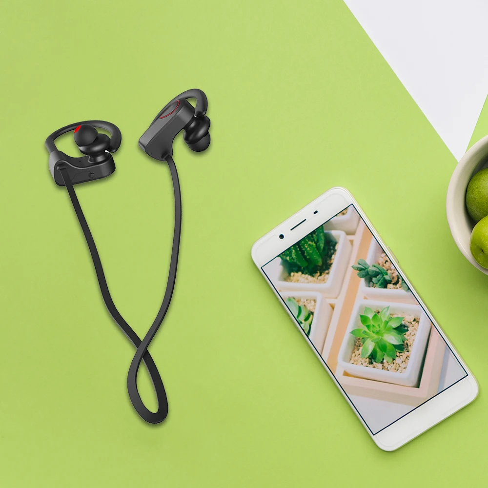 Беспроводные спортивные наушники A9 Bluetooth 4 2 HD стерео звук сильные басы вкладыши