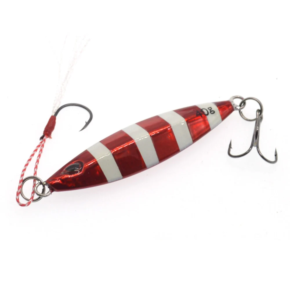 Olta 40 г светящийся свинец Воблер для рыболовной наживки Crankbait для ловли рыбы нахлыстом Peche Leurre искусственные приманки металлический джиг жесткая приманка Pesca