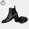 Cavassion  Cowhide Riding Boots  when rider ride horse  Equestrian equipments  Chelsea shoes real cowhide leather ancle boots 2