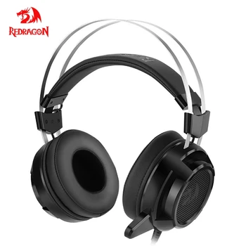 

Redragon SIREN H301 Gaming Headset Gamer USB For PC PS4 Xbox Switch Surround Pro Wired Computer Stereo Headsets With Microphone