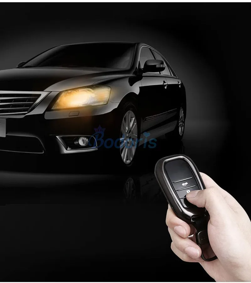 Для Toyota Camry Серебряный Золотой Серый Цвет брелки наборы чехол кольцо Крышка Аксессуары для стайлинга автомобилей