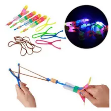 Светодиодный светильник, светящаяся Рогатка, стрелы, Рогатка, уличная детская игрушка Q6PD