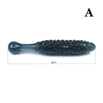 Pyrex Glass Dildo Corn Fake Penis Crystal Anal Beads Butt Plug Prostate Massager G Spot Masturbation Sex Toys For Women Gay Men 6