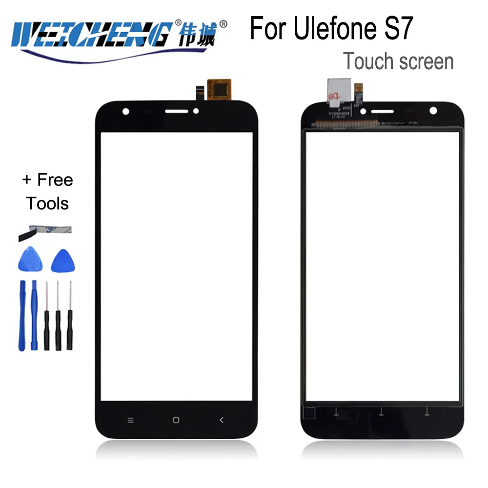 Дигитайзер сенсорного экрана для Ulefone S7 запчасти телефона сенсорный экран ulefone s7