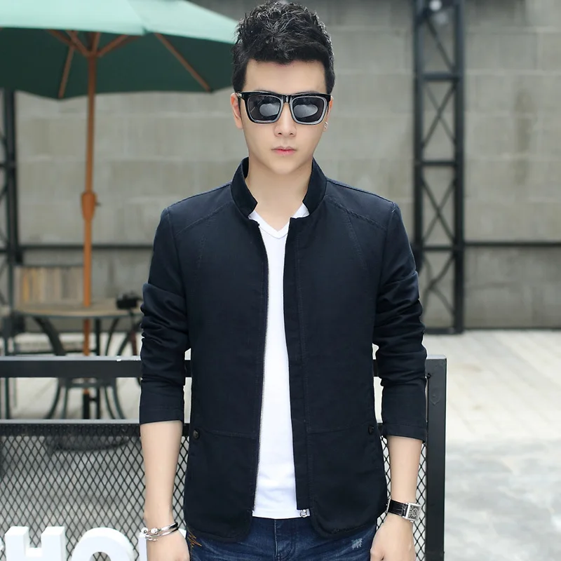 

2016 Spring New Style Men's Washing Jacket Korean-style Men Casual Jacket Cardigan Tops a-Piece
